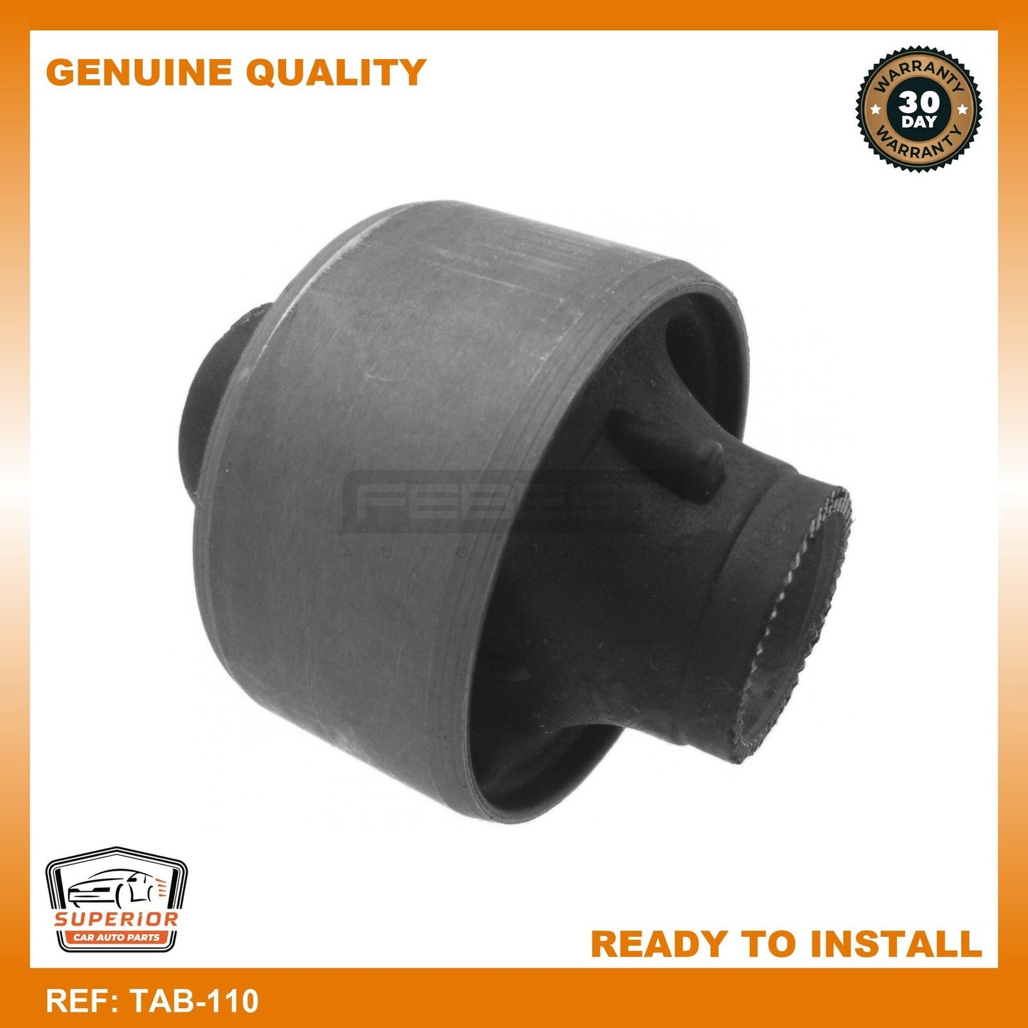Febest 1991-2002 Toyota Corolla Rear Bushing Front Control Arm TAB-110