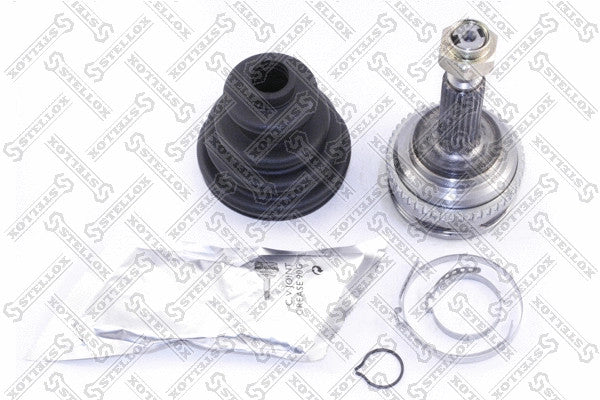 STELLOX 2004-2018 Chevrolet Aveo Front Wheel Drive Half-Shaft Assembly 96348790