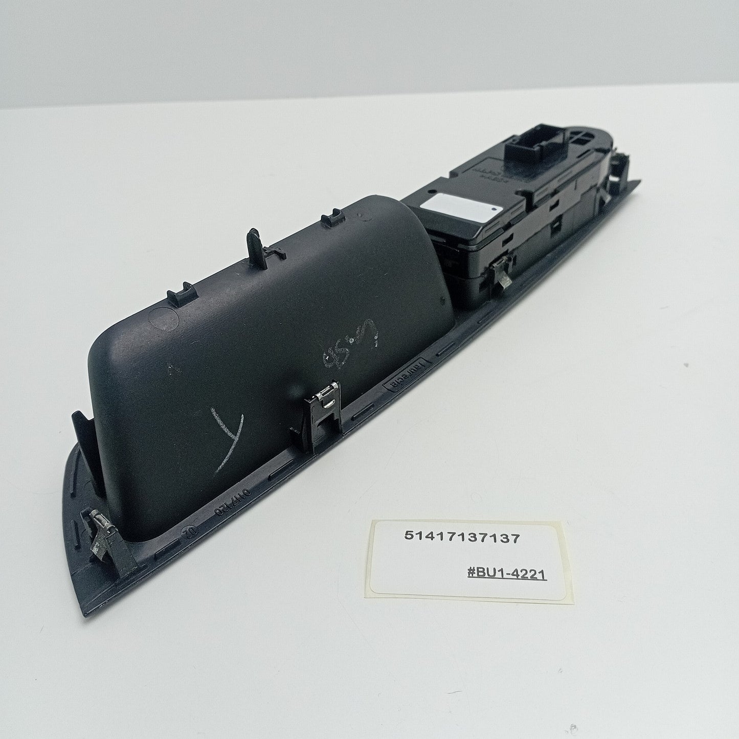 2007-2013 BMW X5 Front Door Window Switch Panel 51417137137