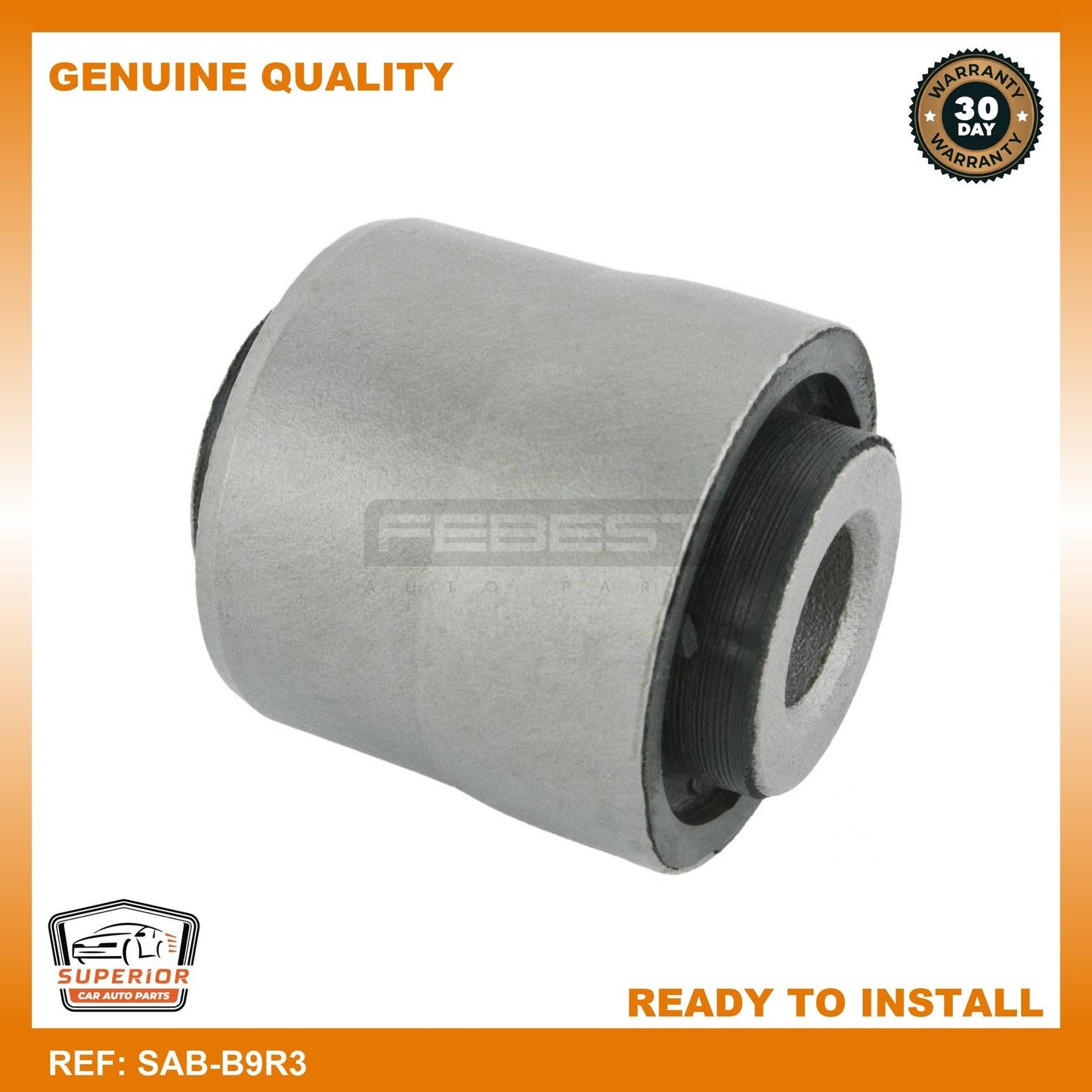 FEBEST 08-14 Subaru Tribeca Arm Bushing Rear Track Control Rod SAB-B9R3