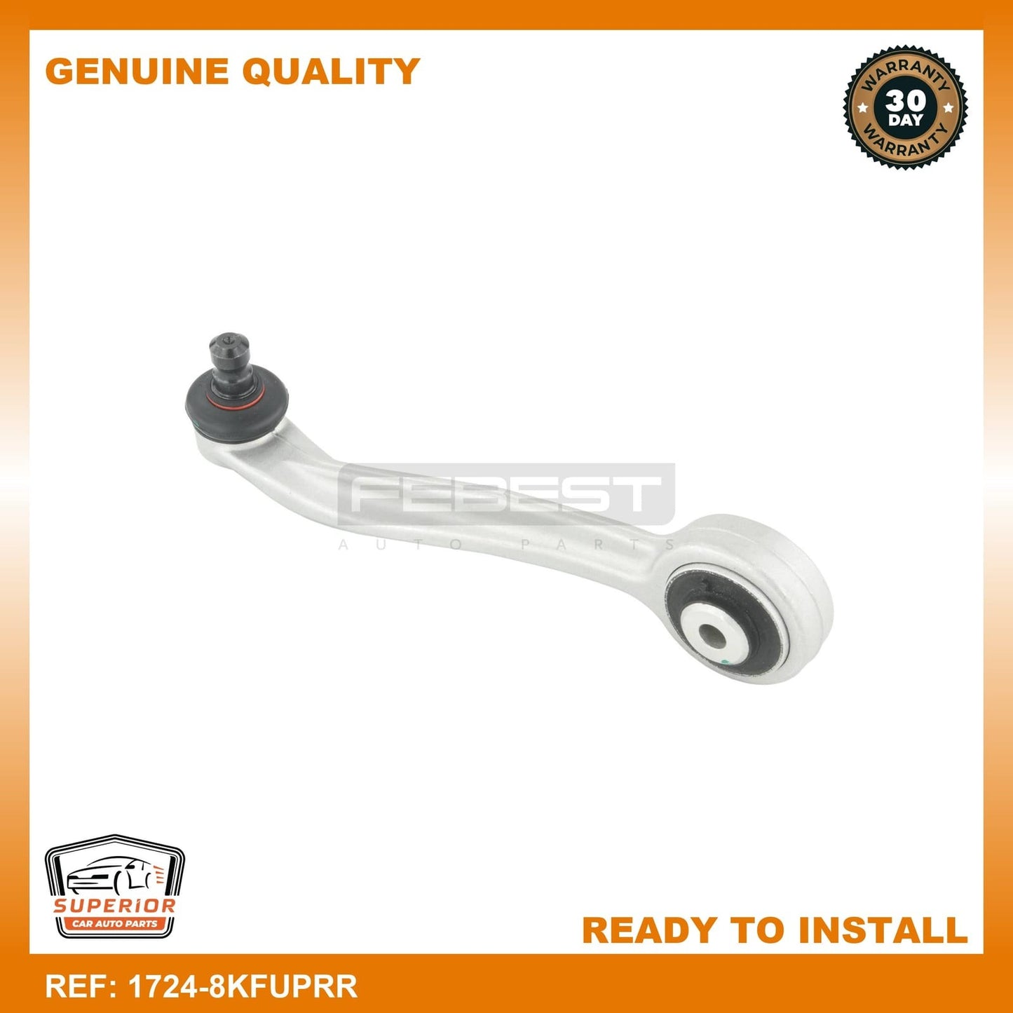 FEBEST 2008-2016 Audi A5 Suspension Control Arm 1724-8KFUPRR