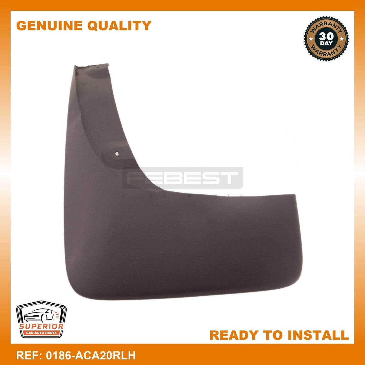 FEBEST 2000-2005 Toyota RAV4 Mudguard Rear Left 0186-ACA20RLH