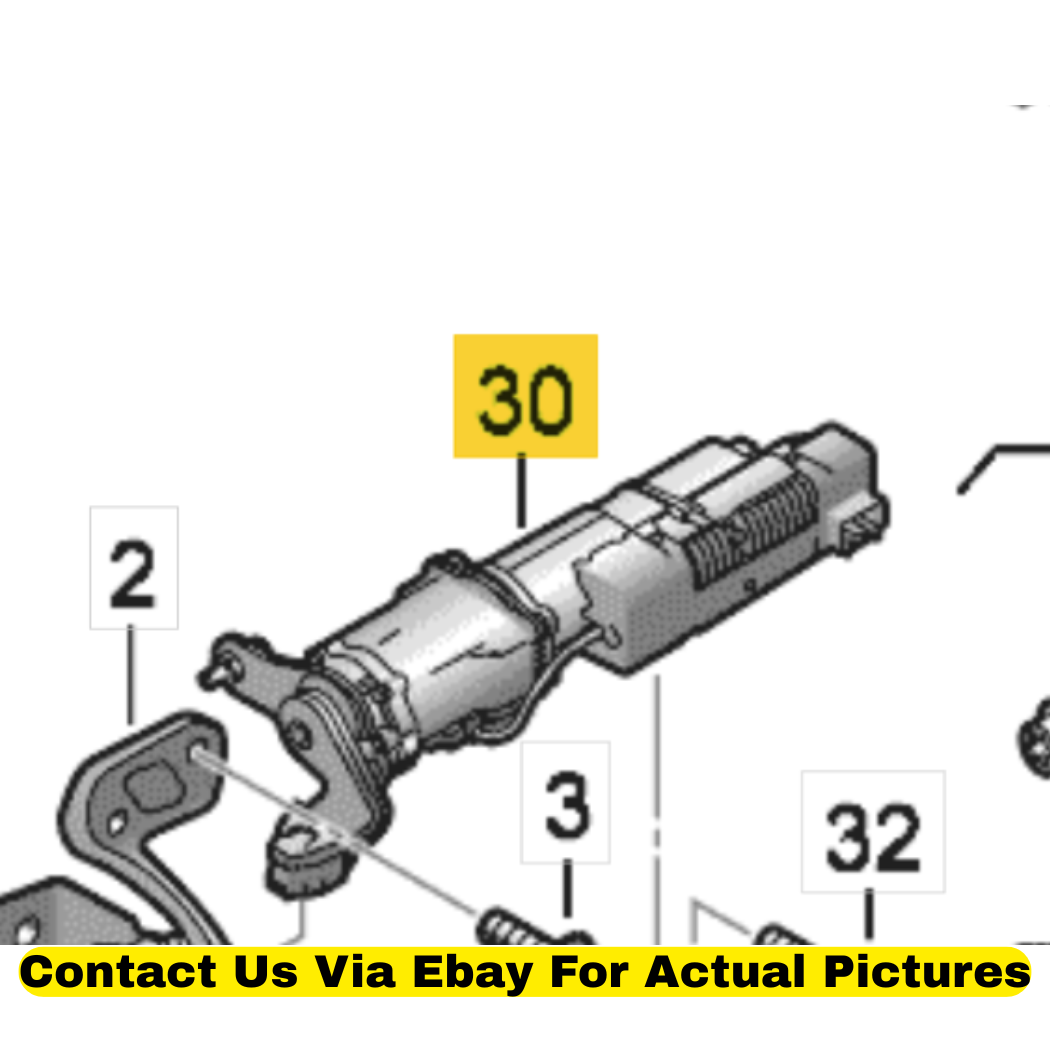 2012 Audi Q5 Tailgate Lift Motor Used OEM 8R0827851B