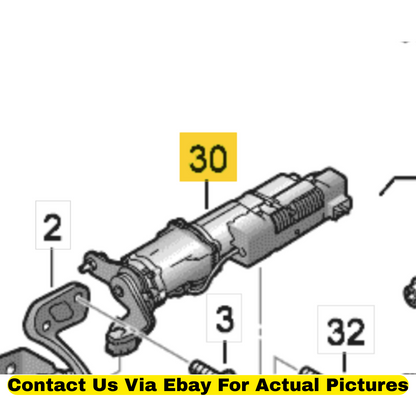 2012 Audi Q5 Tailgate Lift Motor Used OEM 8R0827851B