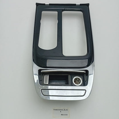 2019 Jaguar XJ CENTER CONSOLE CHROME BEZEL F046C34A02_BLACK