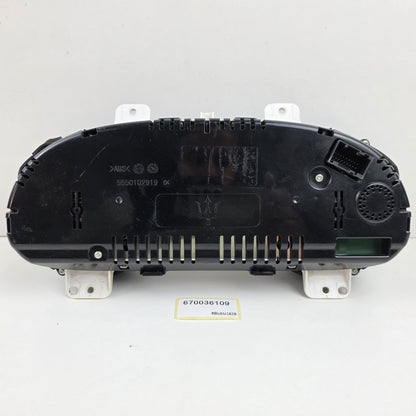 2014-2017 Maserati Ghibli Speedometer Instrument Gauge Cluster 670036109