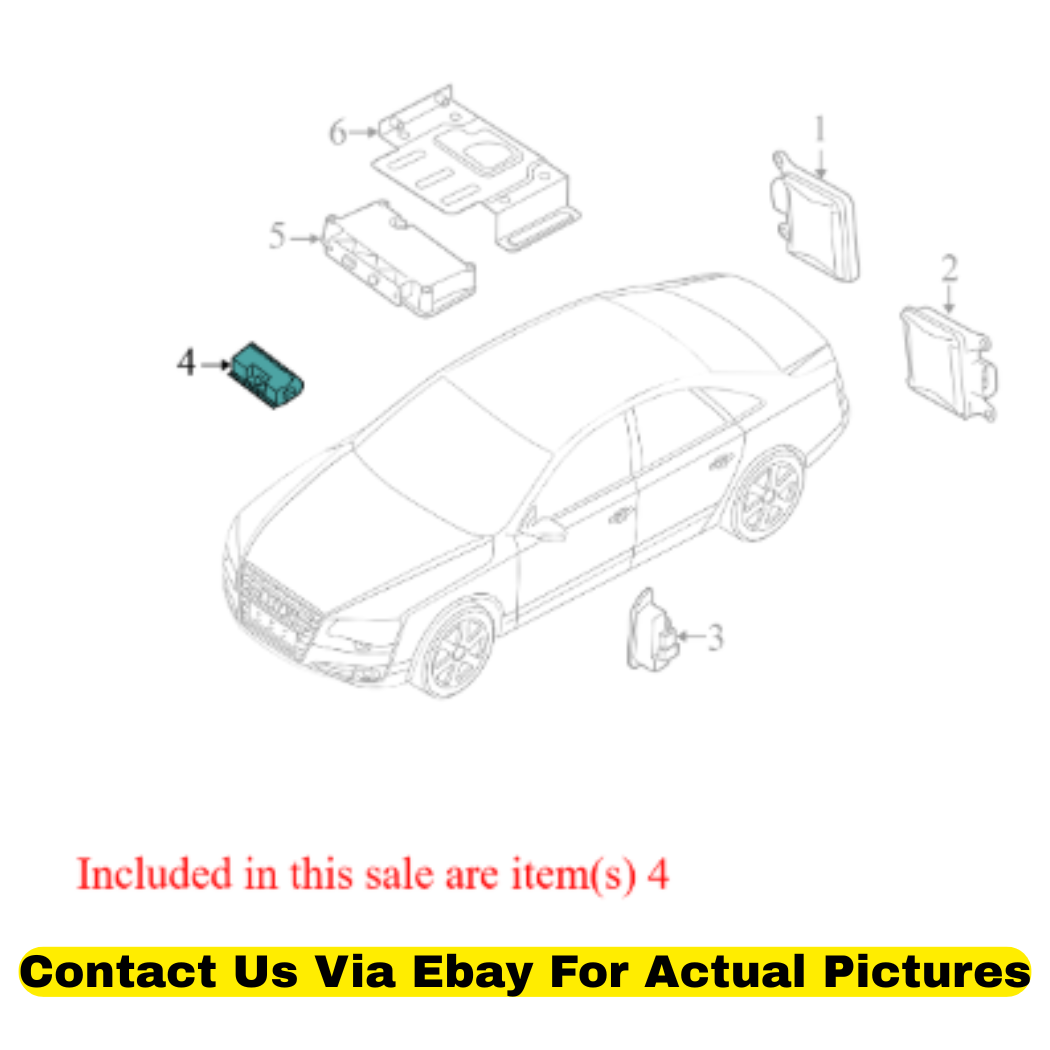 2012 Audi A8 Quattro Front Lane Assist Camera Used OEM 4G0907217A