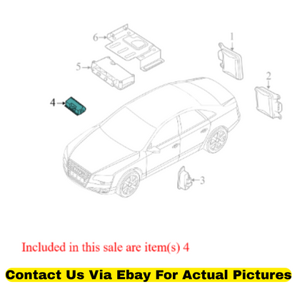 2012 Audi A8 Quattro Front Lane Assist Camera Used OEM 4G0907217A