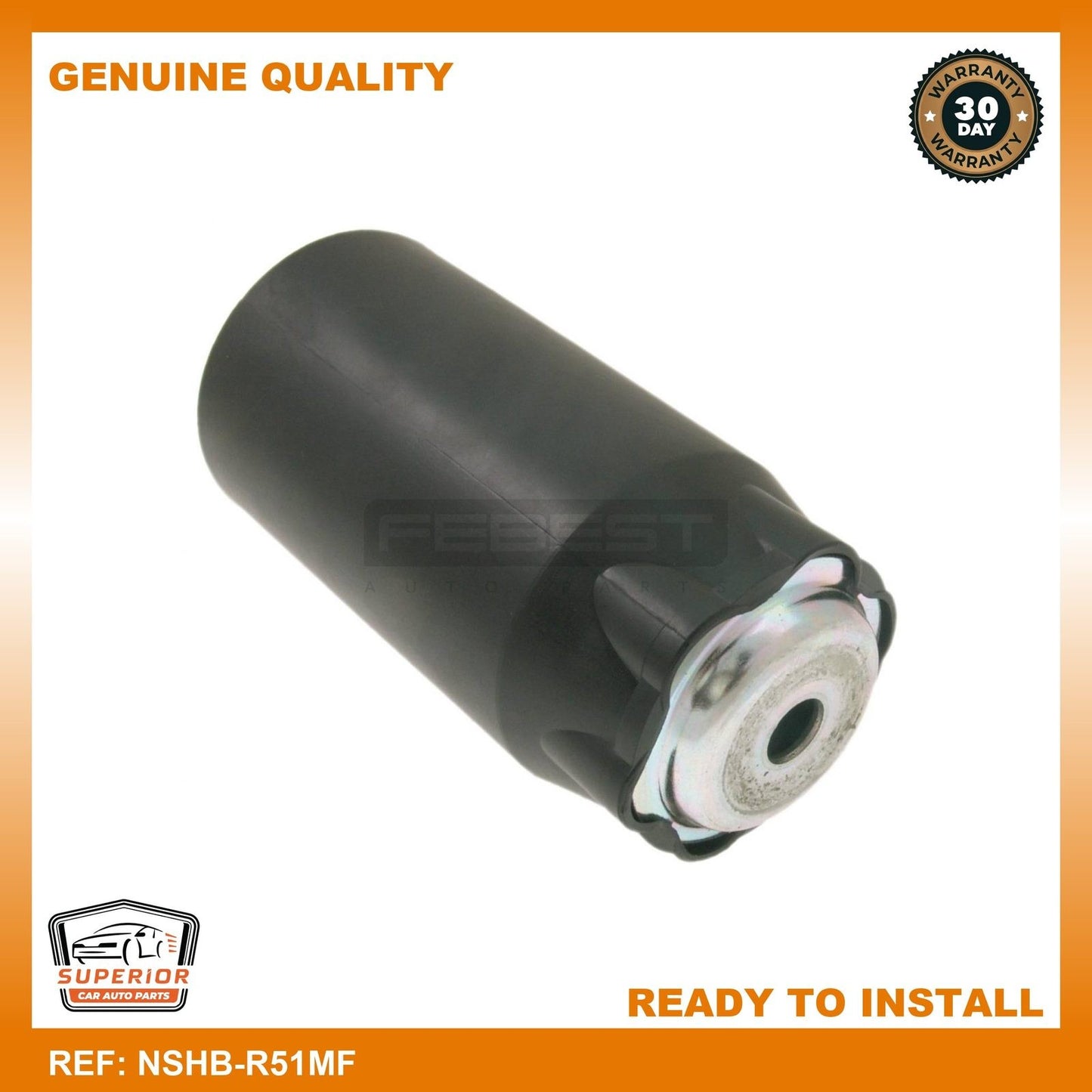 Febest 2004-2020 Nissan Frontier Front Shock Absorber Boot NSHB-R51MF