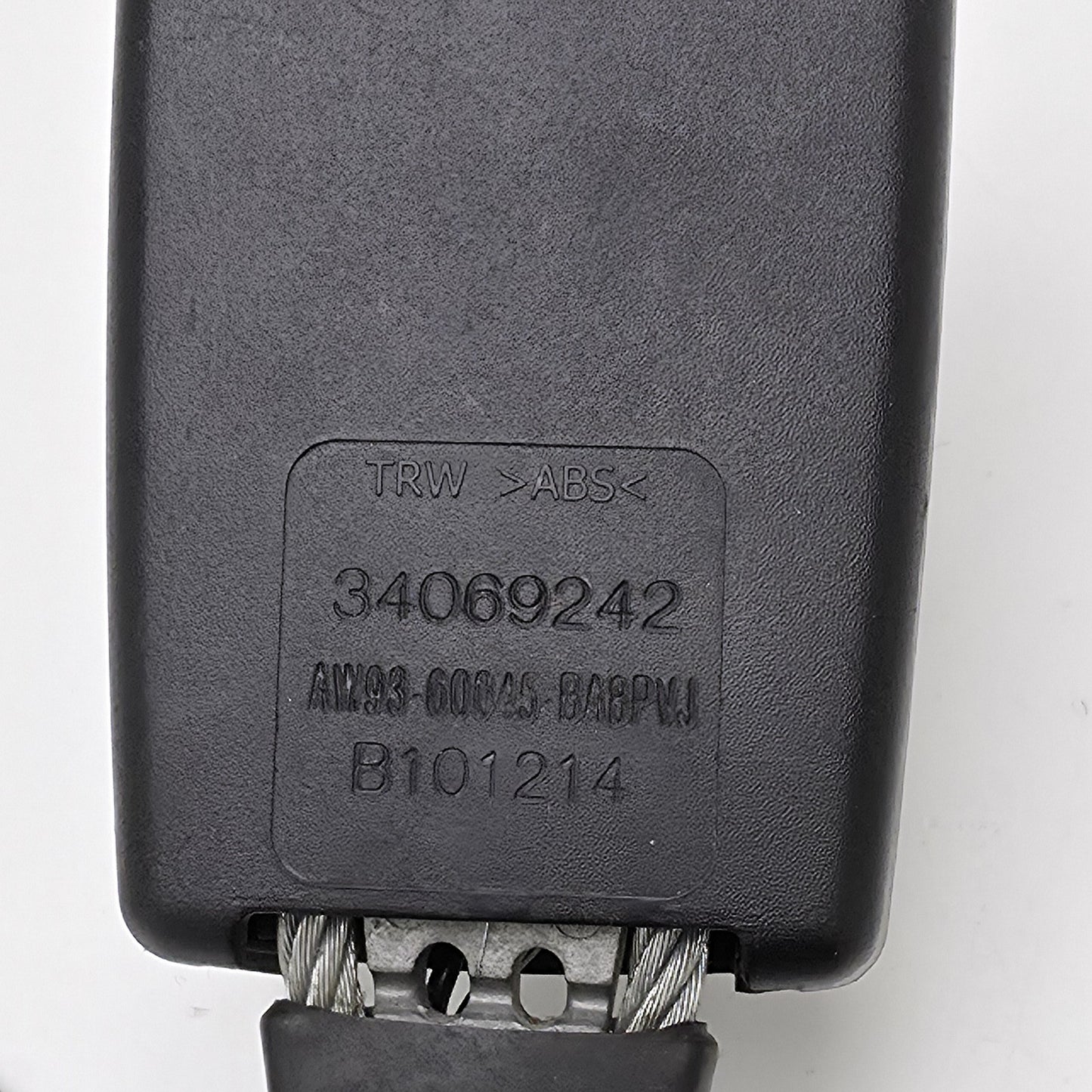 2010-2017 Jaguar XJ Rear Left Driver Side Seat Belt Buckle AW9360045BA