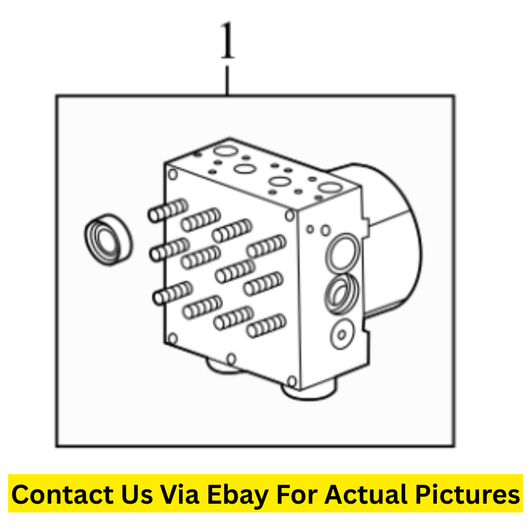 2011 Cadillac SRX ABS Modulator Valve Kit Used OEM 23158133