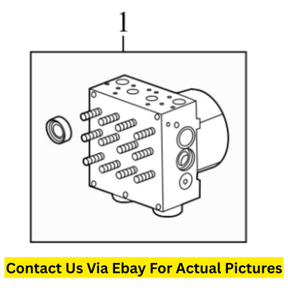 2011 Cadillac SRX ABS Modulator Valve Kit Used OEM 23158133