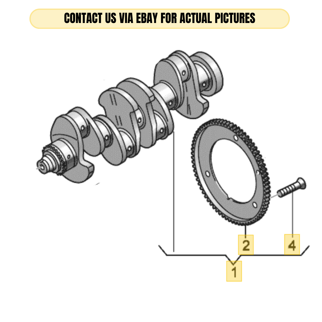 2010-2012 Audi Engine Crankshaft Connecting Rod Used OEM 06H105021M