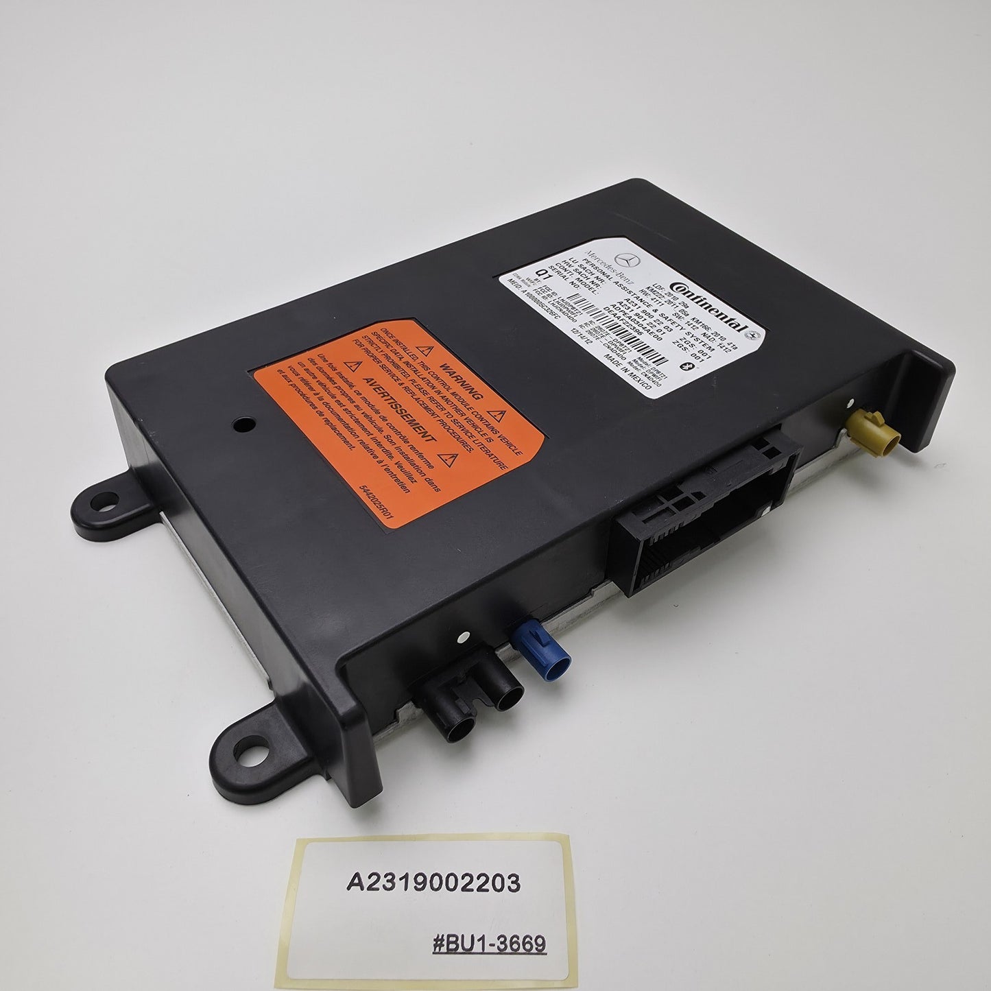 2010-2016 Mercedes-Benz E350 Telephone Control Unit A2319002203
