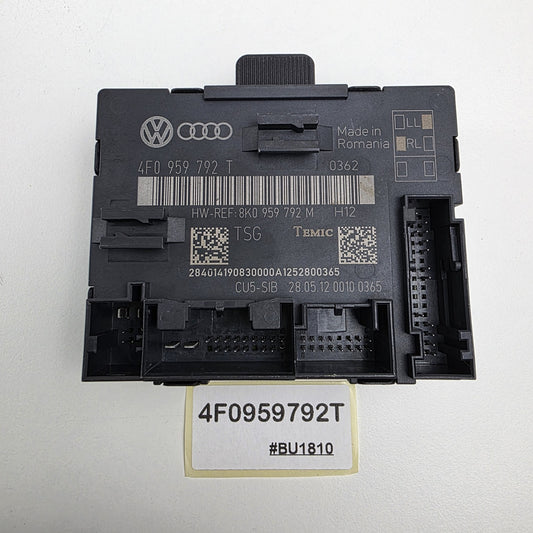2004-2017 Audi A6 Power Window Control Module Front Right Door 4F0959792T
