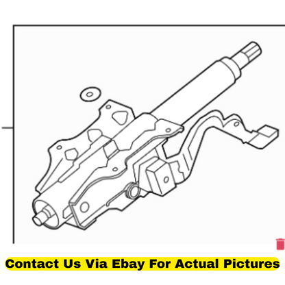 2011 Chevrolet Camaro Steering Column and Steering Shaft Used OEM 23486916