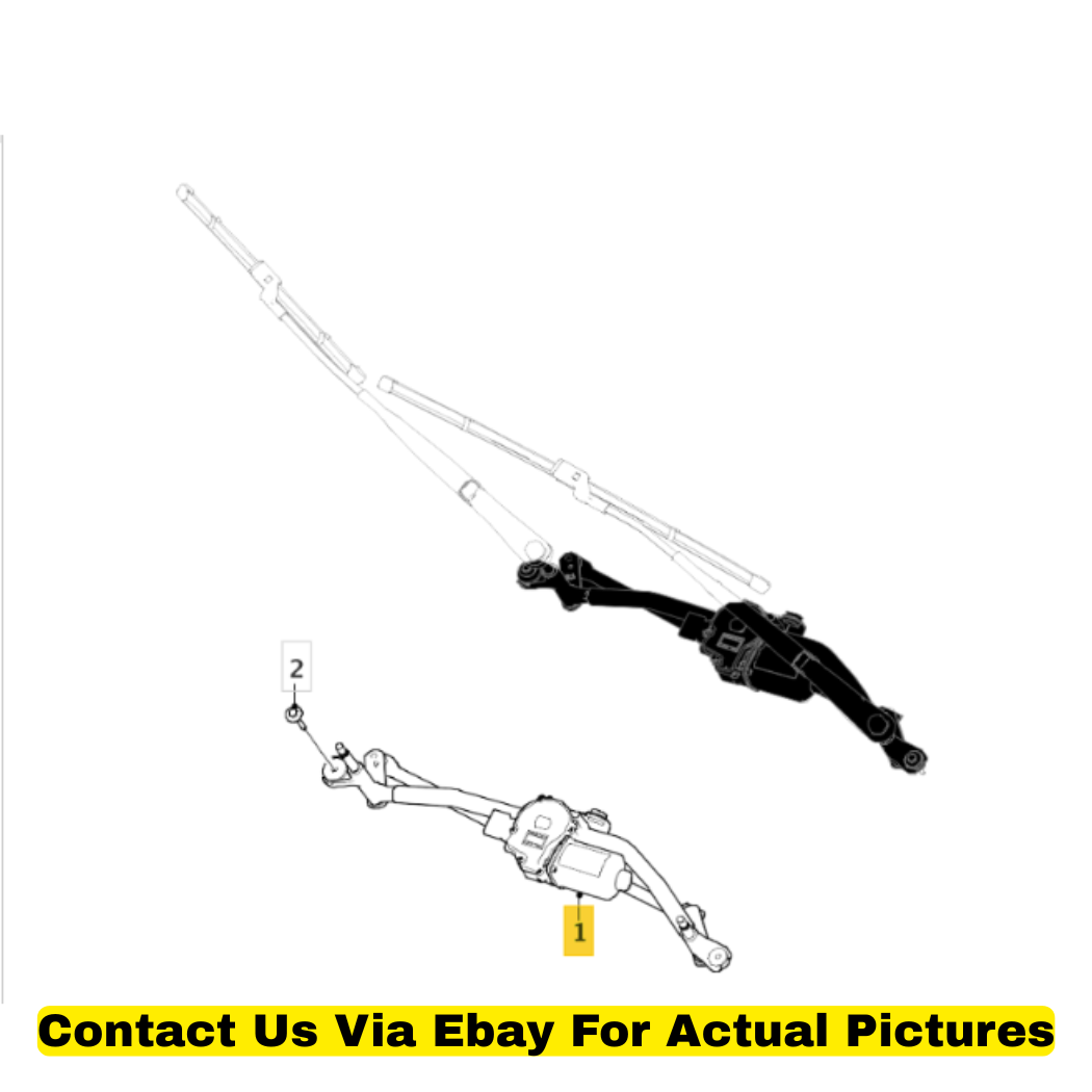 2018 Jaguar F-Pace Windscreen Wiper Motor Used OEM T4A1169