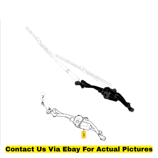 2018 Jaguar F-Pace Windscreen Wiper Motor Used OEM T4A1169