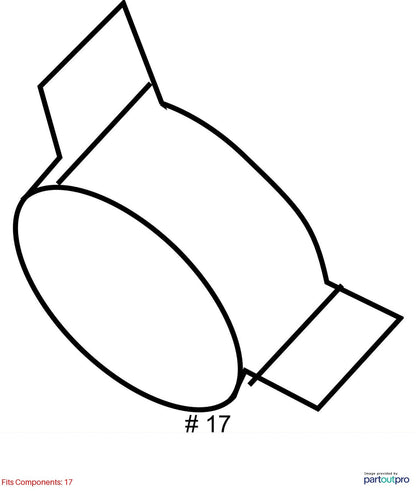 2010-2012 AUDI A4 COOLANT HOSE USED OEM 8K1819376J