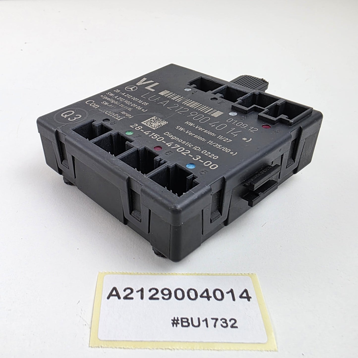 2009-2013 Mercedes-Benz CLS C218/W218 Door Control Unit Front Left A2129004014