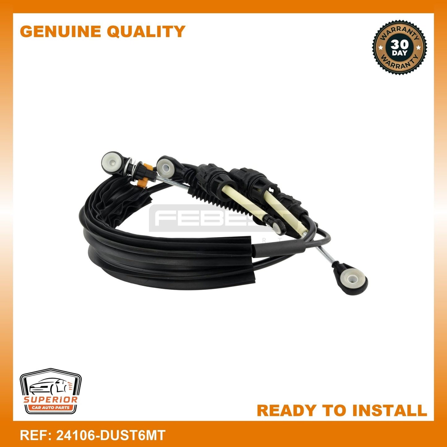 FEBEST NISSAN Transmission Gear Change Cable 24106-DUST6MT
