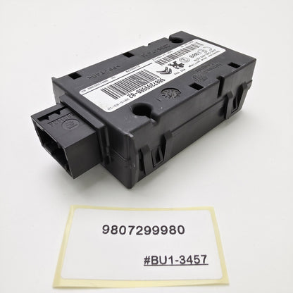 2009 Peugeot 5008 TYRE PRESSURE CONTROL MODULE 9807299980