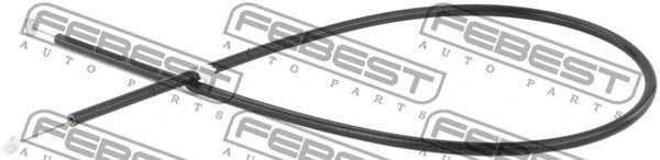FEBEST 2000-2003 BMW X5 Bonnet Cable 19101-E53FR