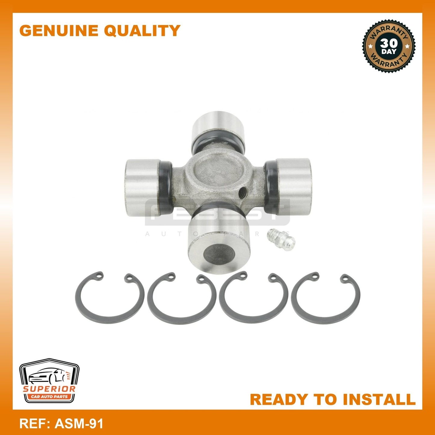 FEBEST MITSUBISHI Joint Propshaft ASM-91