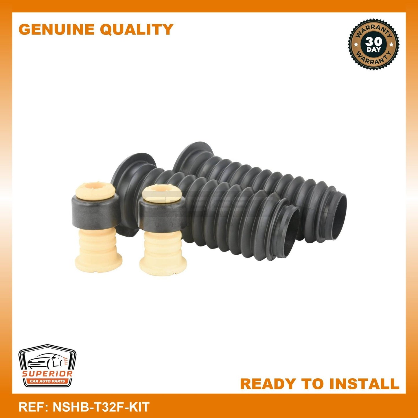 Febest Boot With Jounce Bumper Front Shock Absorber Kit NSHB-T32F-KIT