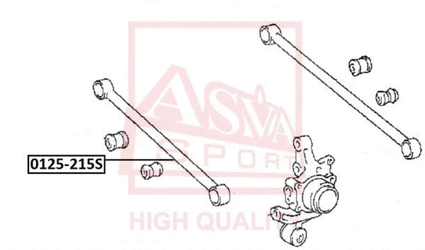 FEBEST TOYOTA Rear Transverse Link 0125-215S