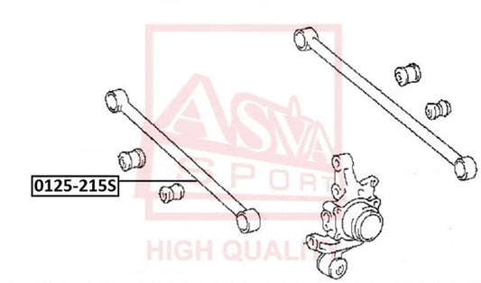 FEBEST TOYOTA Rear Transverse Link 0125-215S