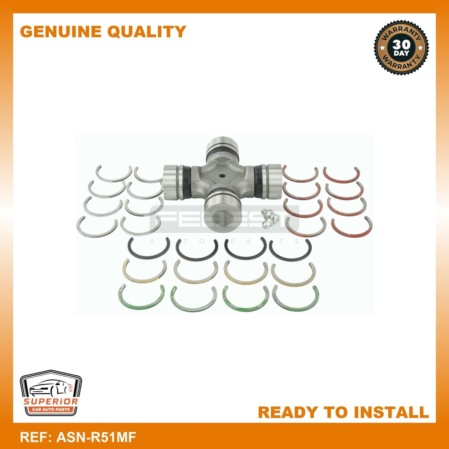 Febest 2017-2024 Nissan Armada Universal Joint ASN-R51MF
