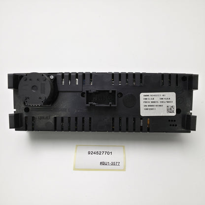 2009-2016 BMW 5 Rear AC Climate Control Switch 924527701