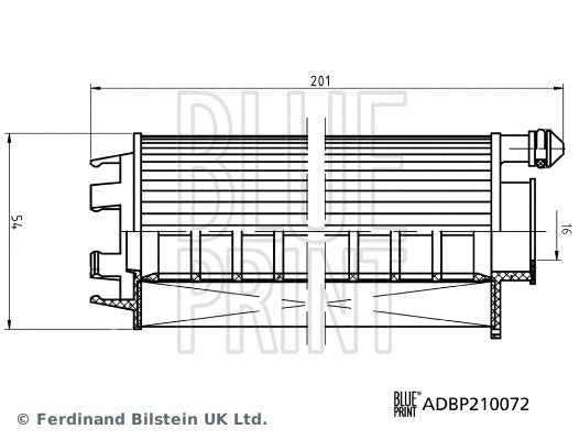 BLUE PRINT Oil Filter ADBP210072