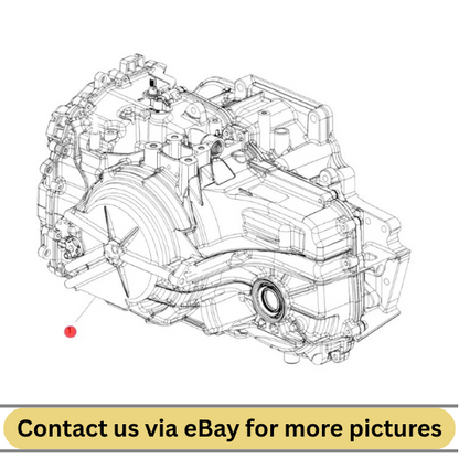 2010 Chevrolet Cruze Automatic Transaxle Used OEM 24252381