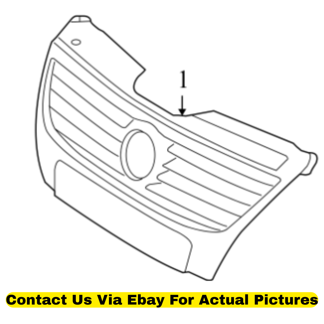 2012 Volkswagen CC Front Upper Grille Used OEM 3C8853651PGRU