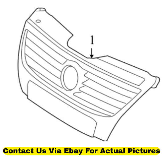 2012 Volkswagen CC Front Upper Grille Used OEM 3C8853651PGRU