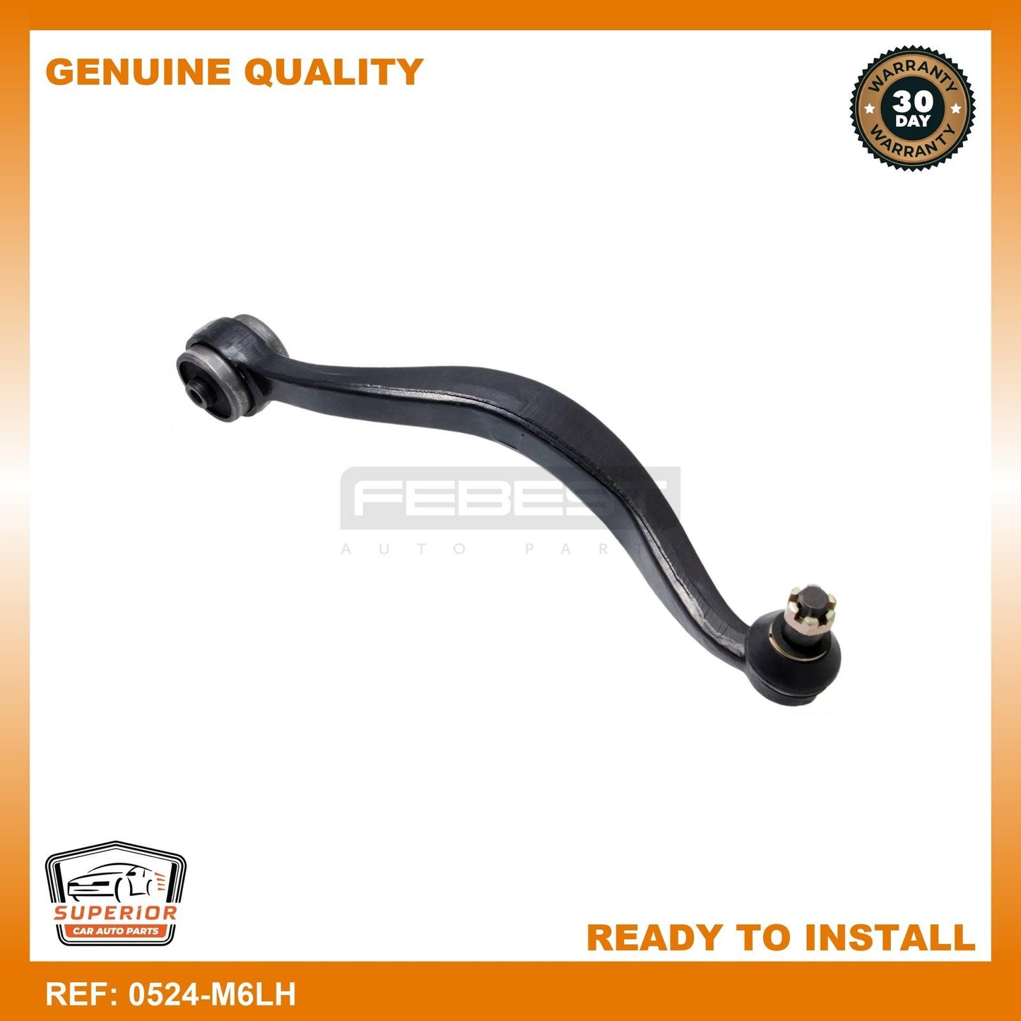 Febest 2003-2007 Mazda 6 Left Lower Front Arm 0524-M6LH