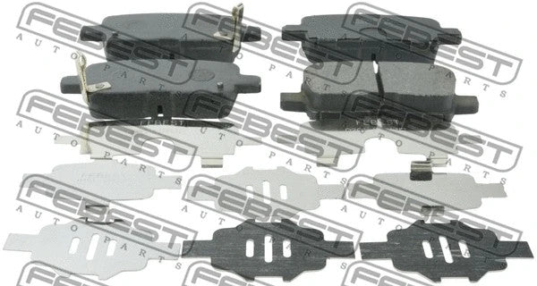 FEBEST 2003-2008 Honda Pilot Brake Pad Set 0301-MRVR