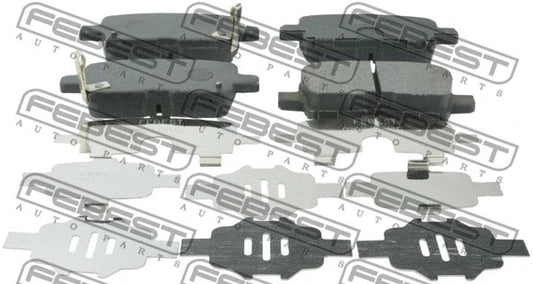 FEBEST 2003-2008 Honda Pilot Brake Pad Set 0301-MRVR