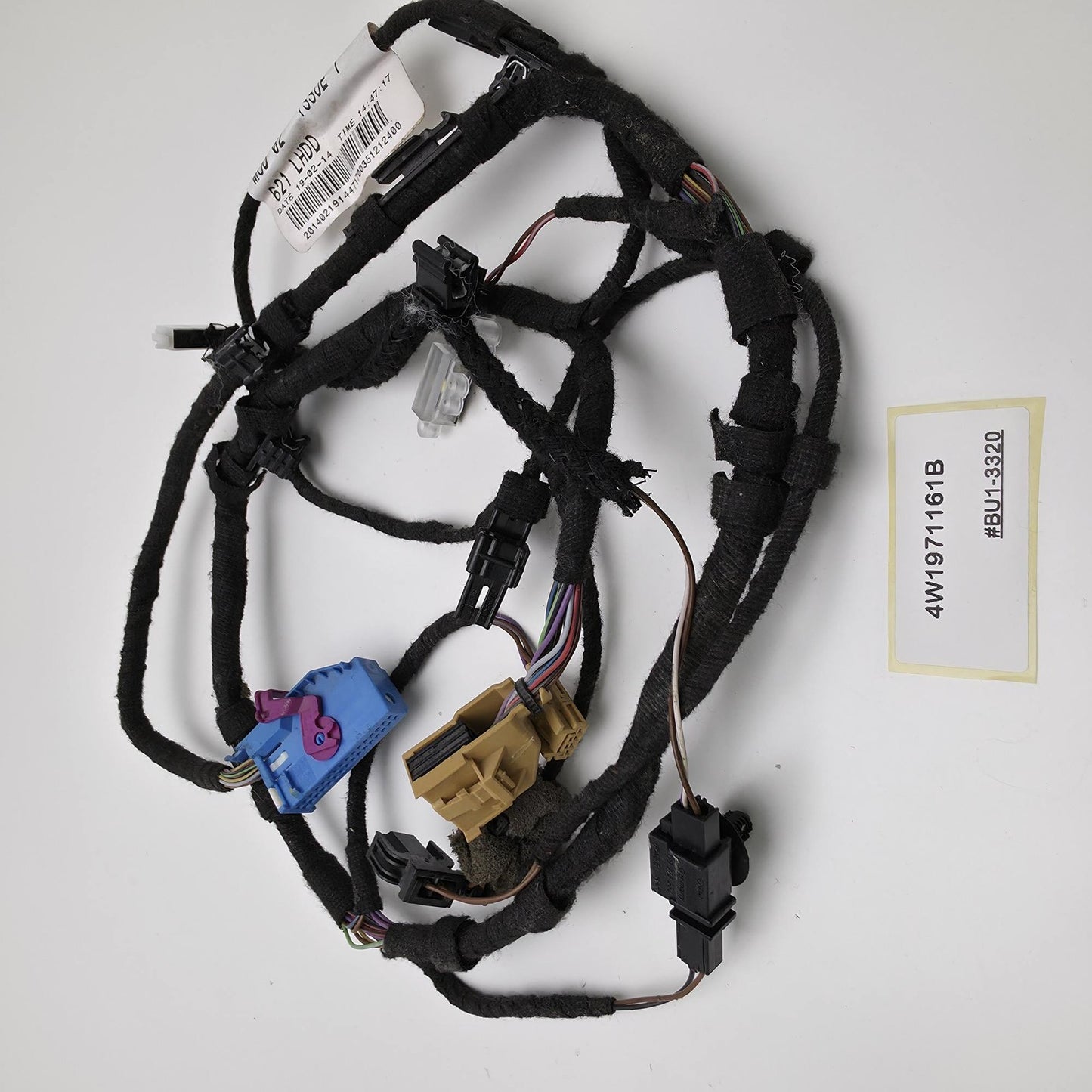 2013-2018 Bentley Continental Flying Spur DOOR WIRING SET 4W1971161B
