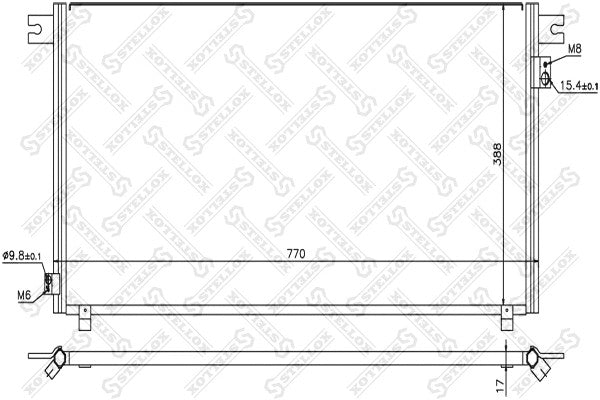 STELLOX CONDENSER ASSY - 92110-VB000