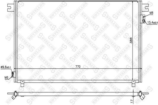 STELLOX CONDENSER ASSY - 92110-VB000