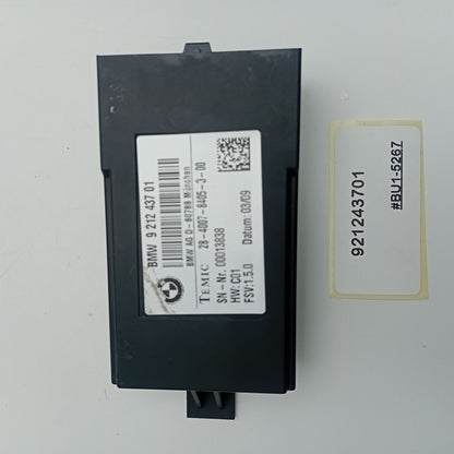 2009-2015 BMW 750i Rear Seat Comfort Control Module 921243701