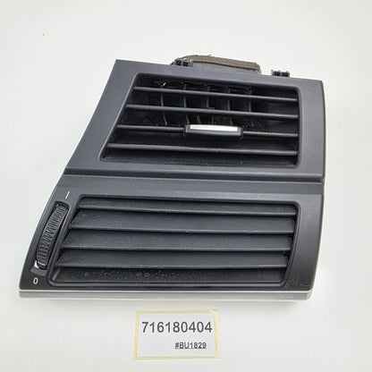 2006-2013 BMW X5 E70 Fresh Air Nozzle Dash Air Vent Grille 716180404