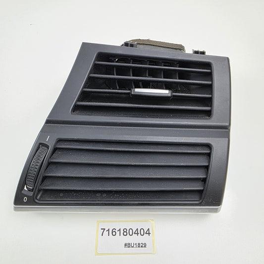 2006-2013 BMW X5 E70 Fresh Air Nozzle Dash Air Vent Grille 716180404