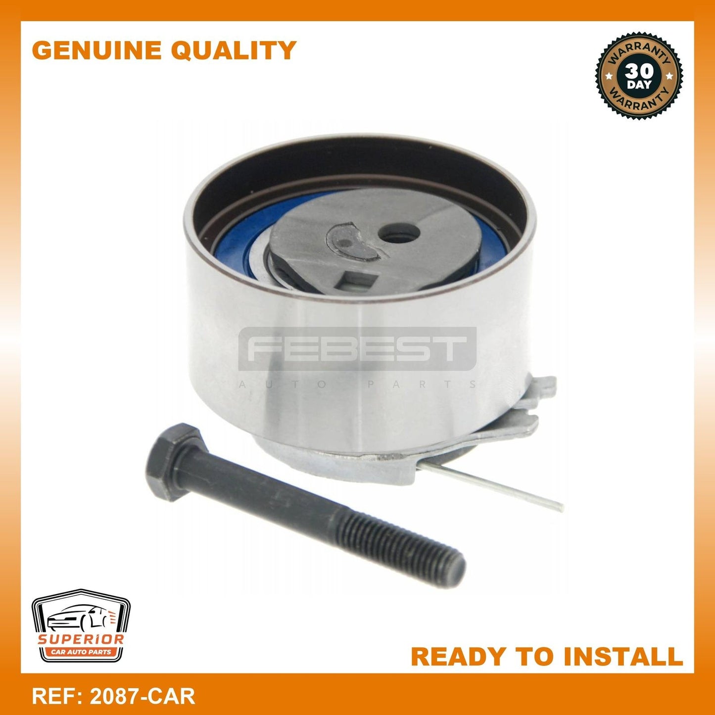 Febest Timing Belt Tensioner Pulley 2087-CAR