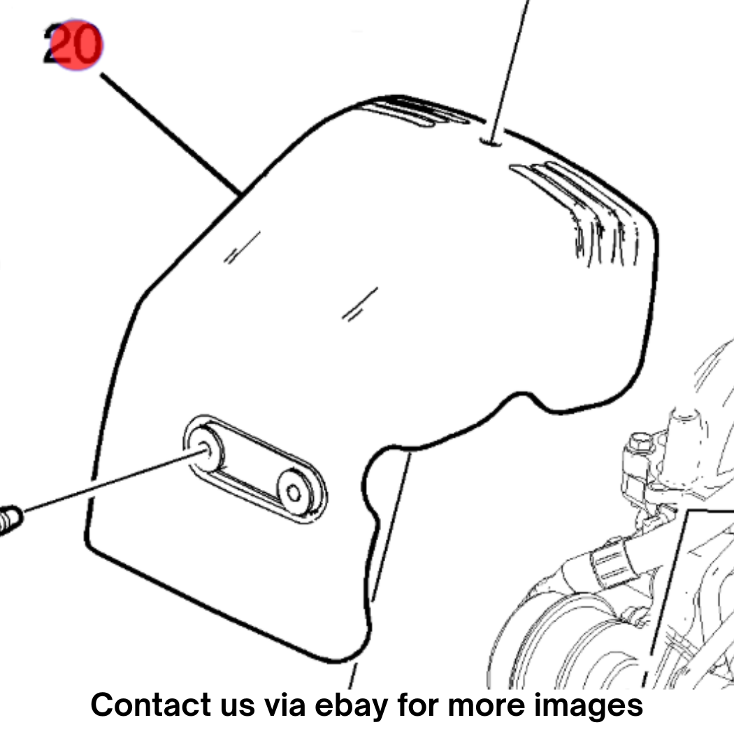 2018 Cadillac CTS Turbocharger Heat Shield Used OEM 12656868