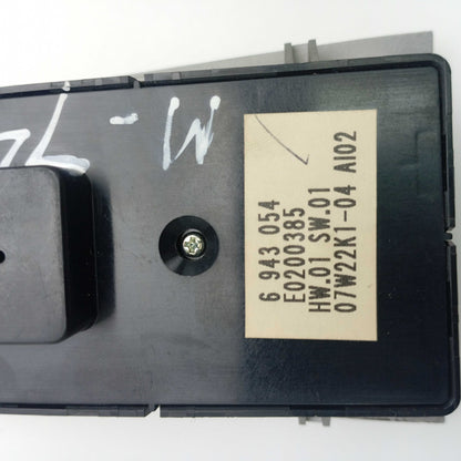 2003-2008 BMW 730Li MASTER POWER WINDOW SWITCH 6943054