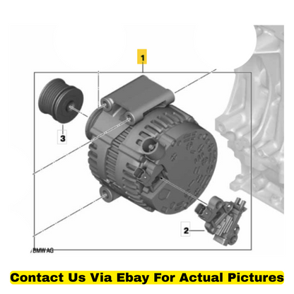 2012 Mini Cooper Countryman Alternator Used OEM 12317604782